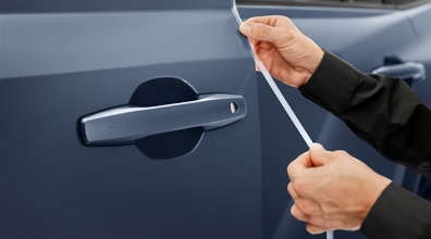 Película para bordes de la puerta