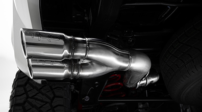 TRD Performance Exhaust: Silver