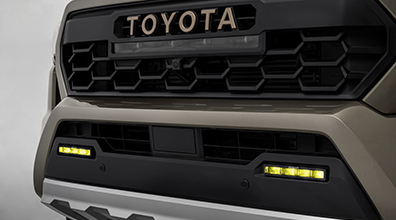 Rigid Fog Lights: Yellow