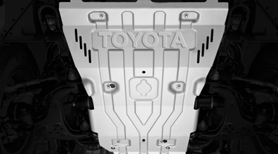 Placa protectora delantera