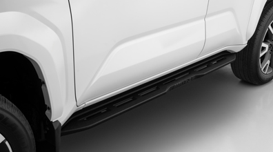 Estribos de aluminio fundido: negro