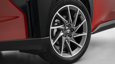 20 in. Dark Grey Metallic Alloy Wheels