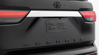 Exterior Emblem Overlays: Black