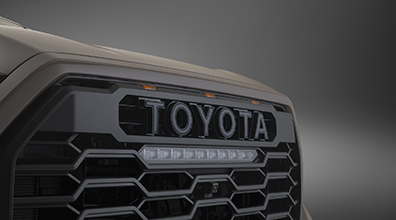 Matte Black Heritage Grill Letter Overlay