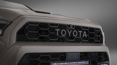 Revestimiento de emblema Heritage en Matte Black para la parrilla