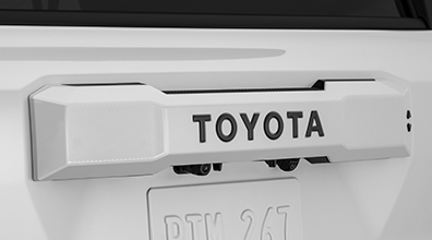 Matte Black TOYOTA Badge Tailgate Insert
