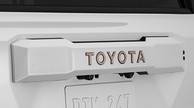 Bronze TOYOTA Badge Tailgate Insert