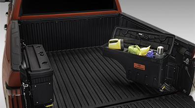 Bed Storage Boxes: Swing Out