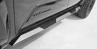 Estribos deslizantes Fab Fours: negro mate 