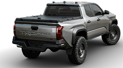 DiamondBack® HD Tonneau Cover: Rugged Black Long Bed 