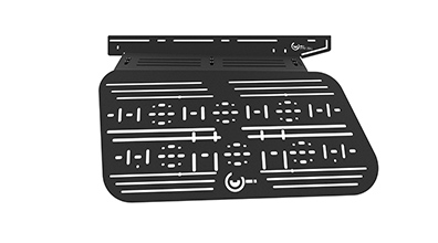 Panel de accesorio de ventana Prinsu Pro Rack para el lado del conductor 