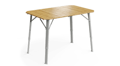 Dometic GO Compact Camp Table: Bamboo 