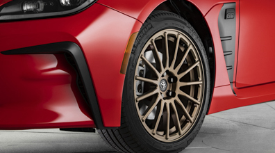 GR 17" Forged Alloy Wheels: Bronze